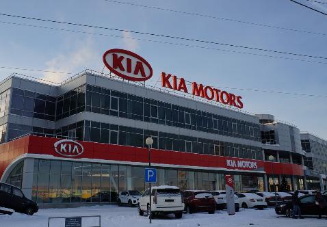Крышная установка «KIA Motors»